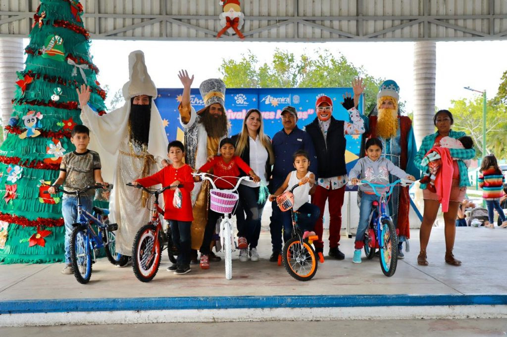 DIF Altamira lleva Festival de Reyes Magos a la zona rural
