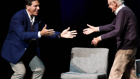 Stan Lee recibe un homenaje a su carrera