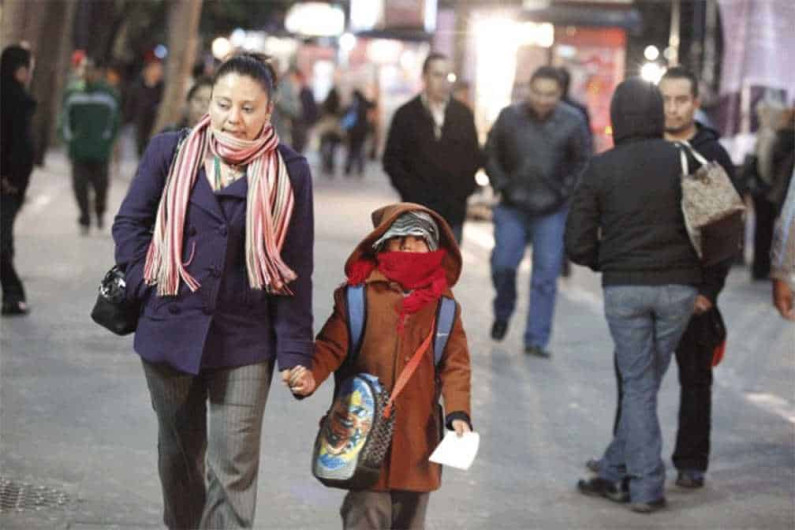 Frente Frío No. 24 mantendrá temperaturas bajas en el norte y centro del país