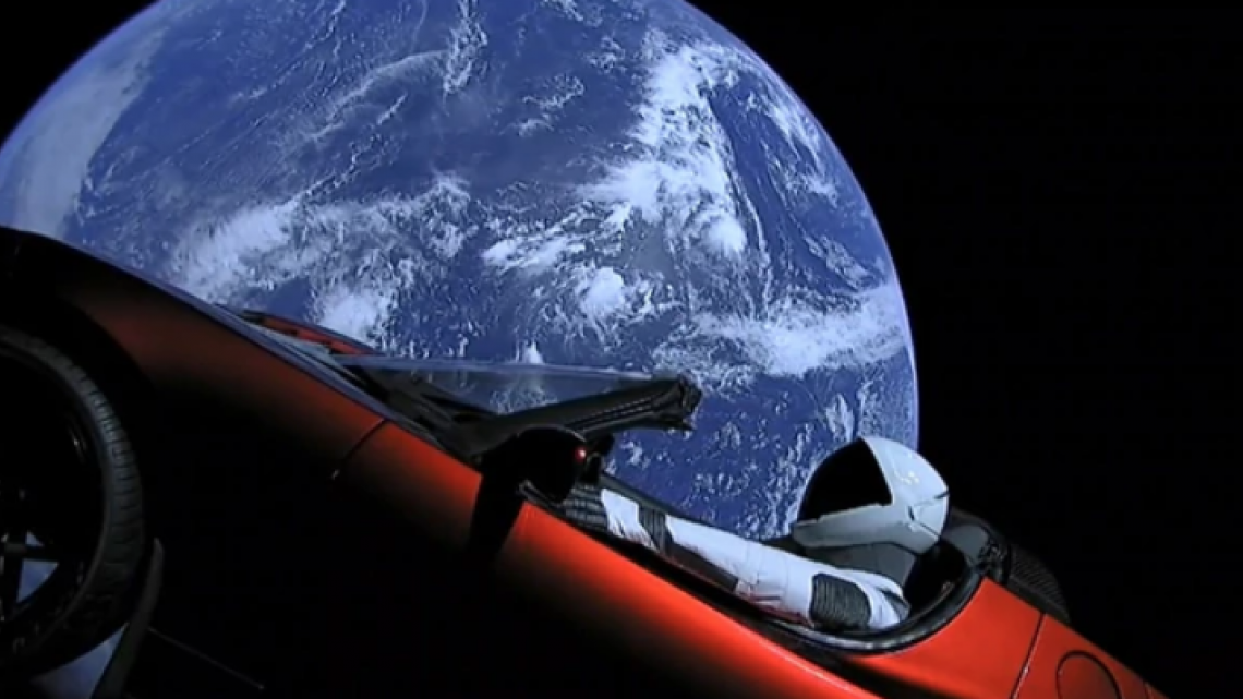 El primer vehículo astronauta que acelera en el espacio