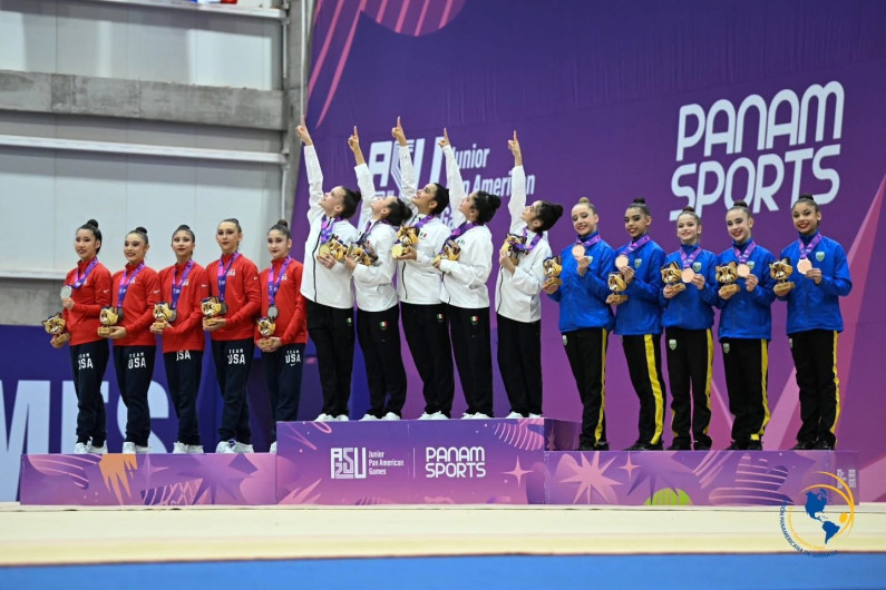Doble oro y una plata para gimnastas tamaulipecas en Juegos Panamericanos