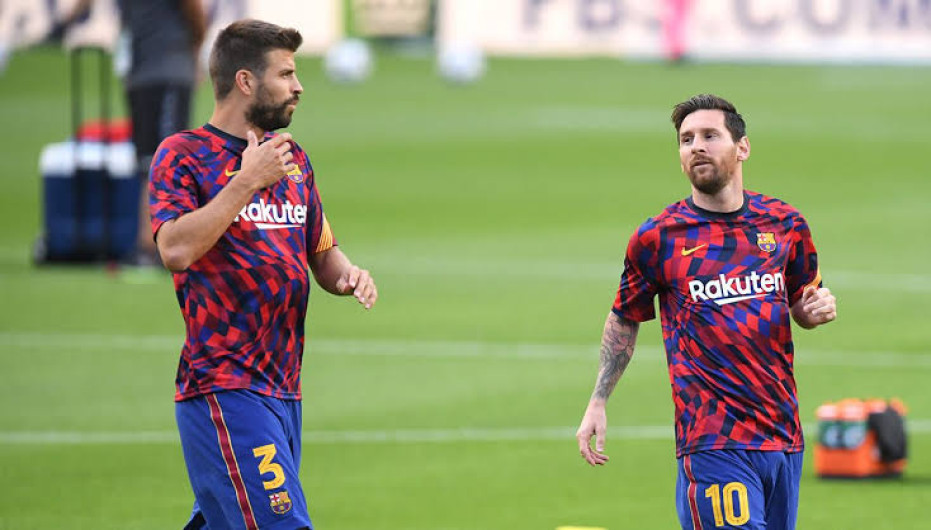Piqué confía en que Messi esté convencido de seguir en Barcelona
