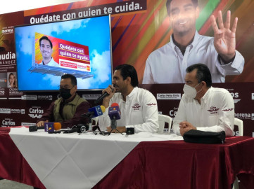 Presenta Carlos Peña propuestas de campaña
