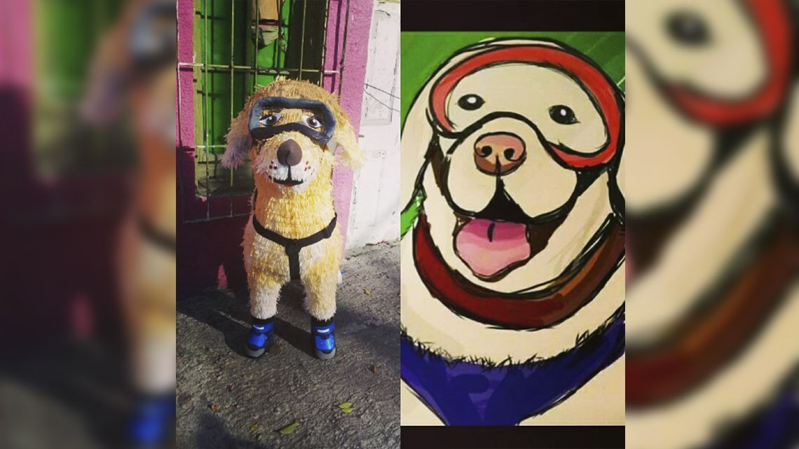 Crean piñata en honor a "Frida"