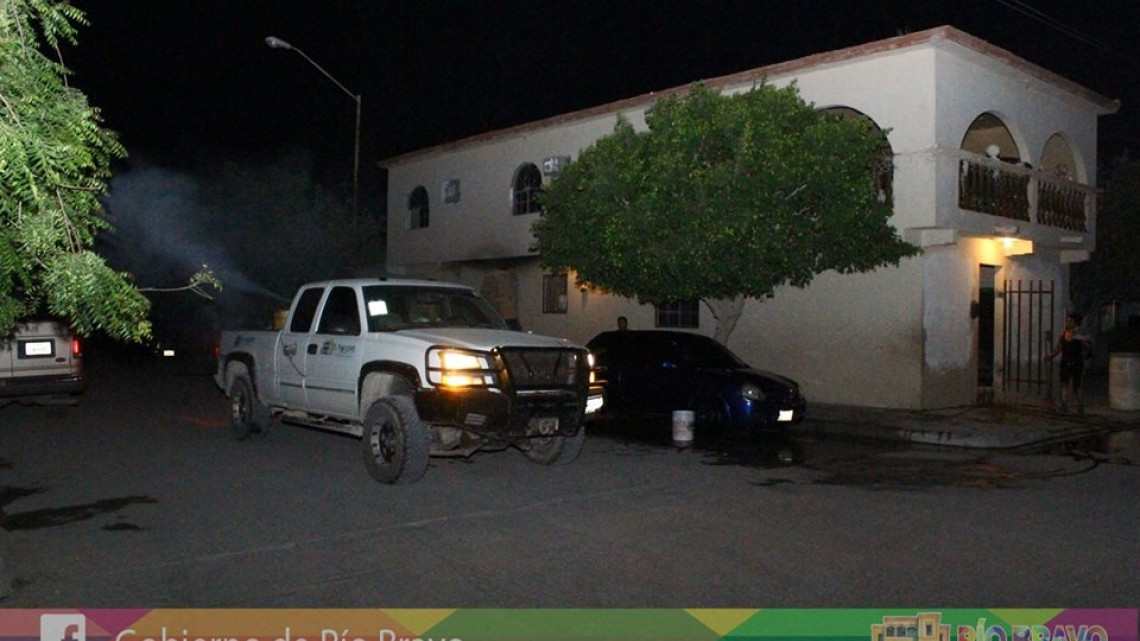 Realizan tareas de fumigación