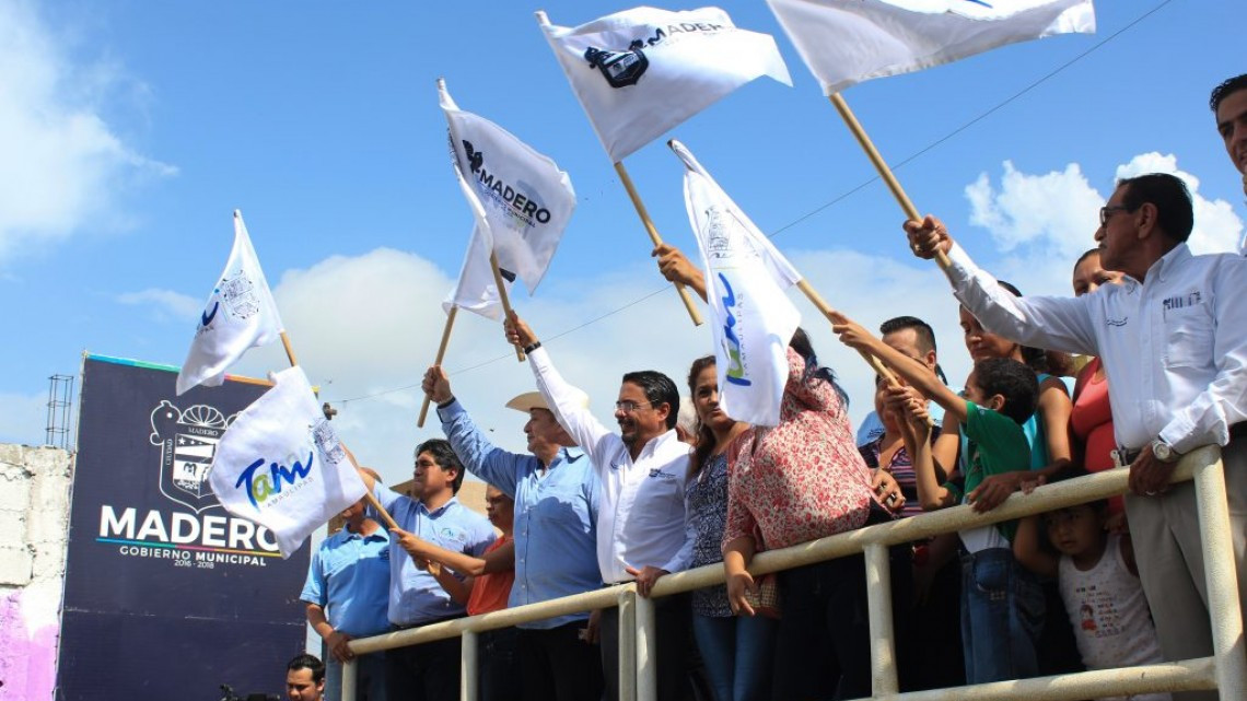 Ponen en marcha construcción de dren pluvial en Madero