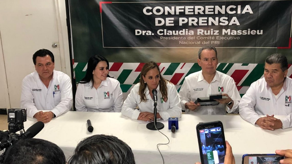 Se reúne Ruiz Massieu con militancia priista de Matamoros