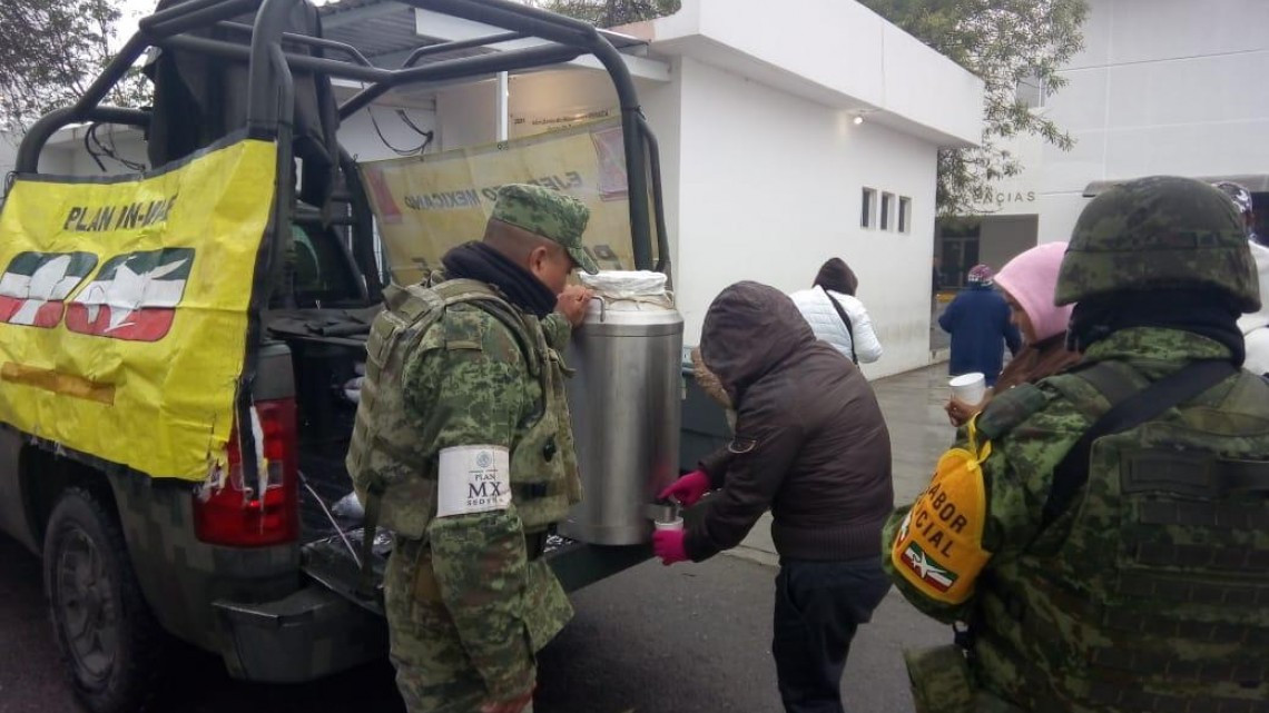 Solo tres albergados en Victoria por bajas temperaturas 