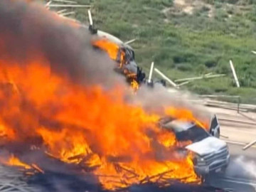 Cuatro muertos tras carambola en Colorado