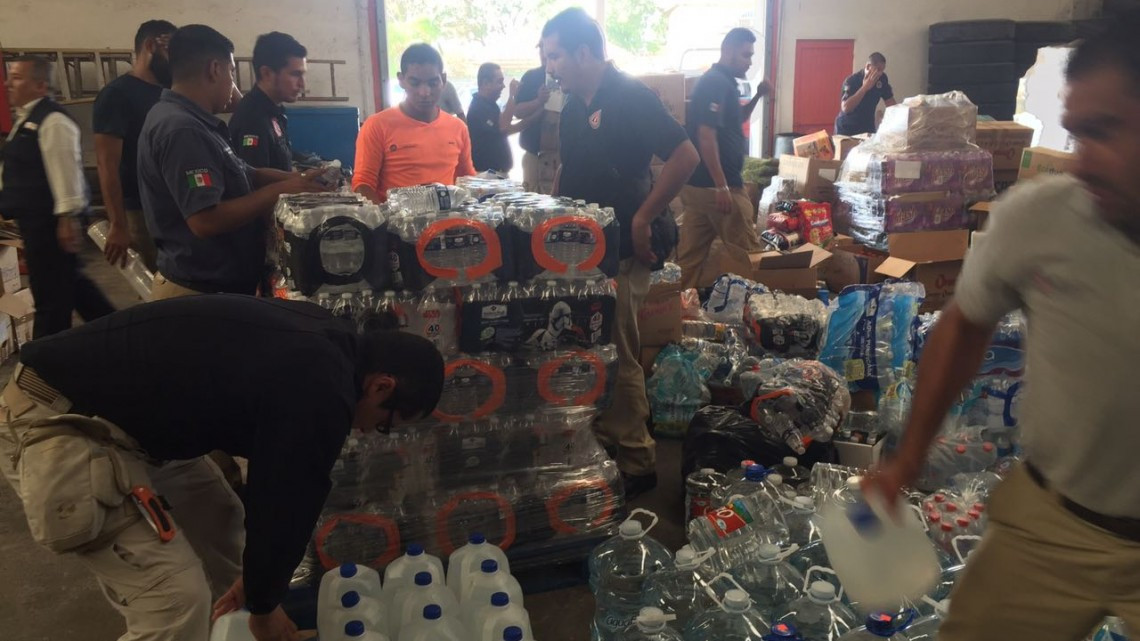 Matamoros enviará 25 toneladas de víveres a damnificados en Oaxaca 