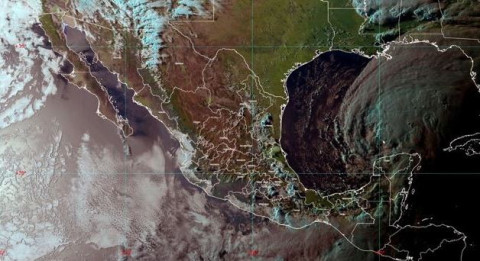 Cristóbal dejará lluvias en la Península de Yucatán y el sureste de México