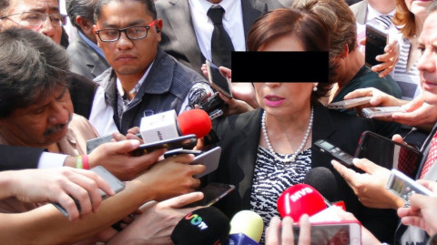 Formaliza defensa de Rosario Robles, petición para acuerdo anticipado