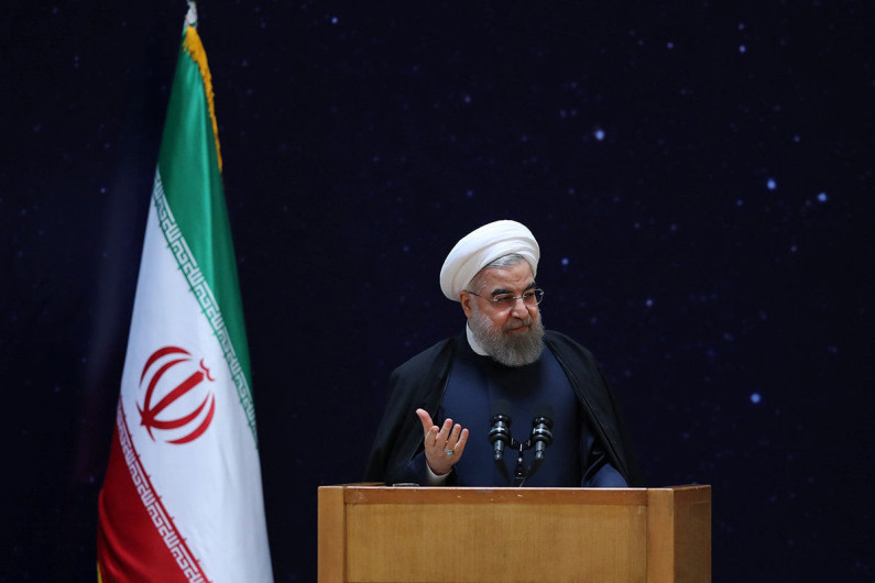 Presidente iraní llama a Trump novato político 