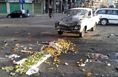 Triple atentado de ISIS en Siria