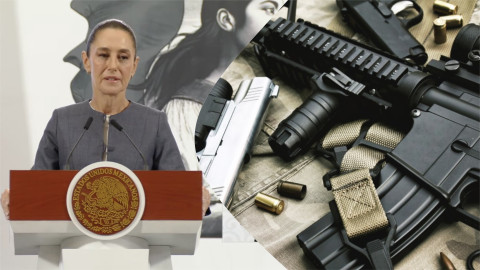 México insistirá en demanda contra fabricantes y distribuidores de armas en Estados Unidos: Sheinbaum