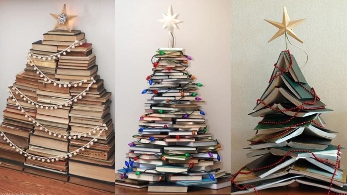 Opciones ecológicas y originales para crear tu propio árbol de navidad