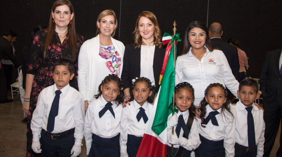 Atestigua DIF Tamaulipas abanderamiento de escoltas del CAIC