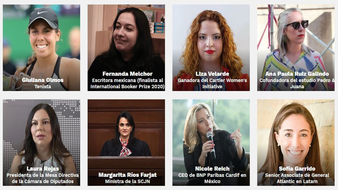 Ellas son las 100 mujeres mexicanas más poderosas del 2020, según la revista Forbes