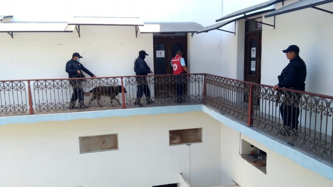 Reportan amenaza de bomba en presidencia de Victoria; PC dice solo fue inspección de rutina