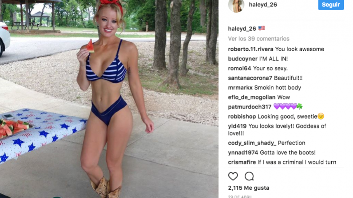 Policía de Texas sorprende con increíble belleza