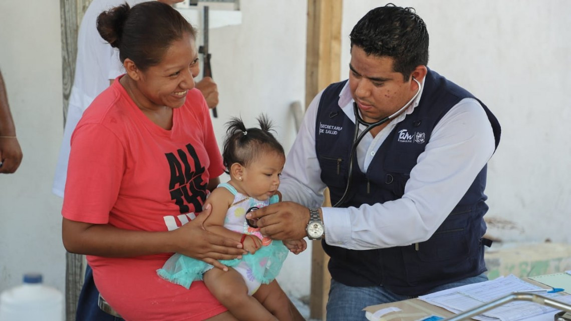 Continúa atención a familias de Reynosa tras inundaciones