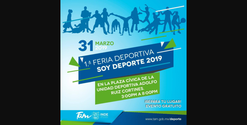Nace Feria Deportiva “Soy Deporte"