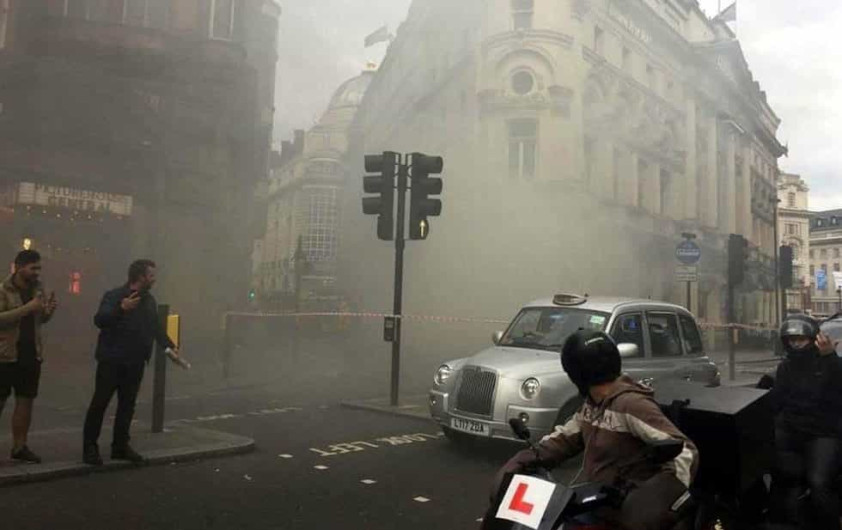 Se incendia lujoso hotel Mandarín, en Londres