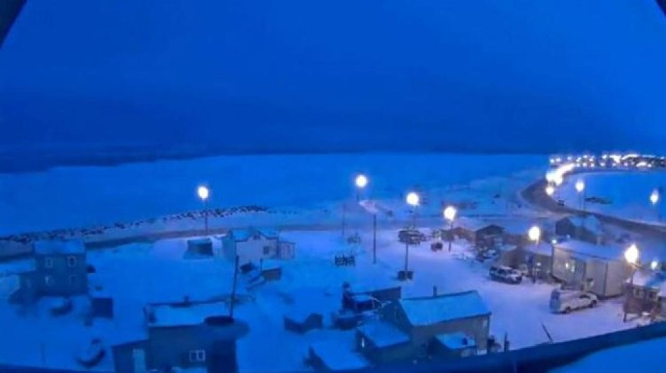 El sol se ha ido en Barrow, Alaska durante más de dos meses