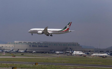 Llega a México Avión Presidencial "José María Morelos y Pavón"