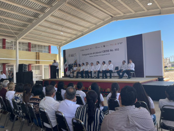 Inauguran CBTis 302 en Reynosa