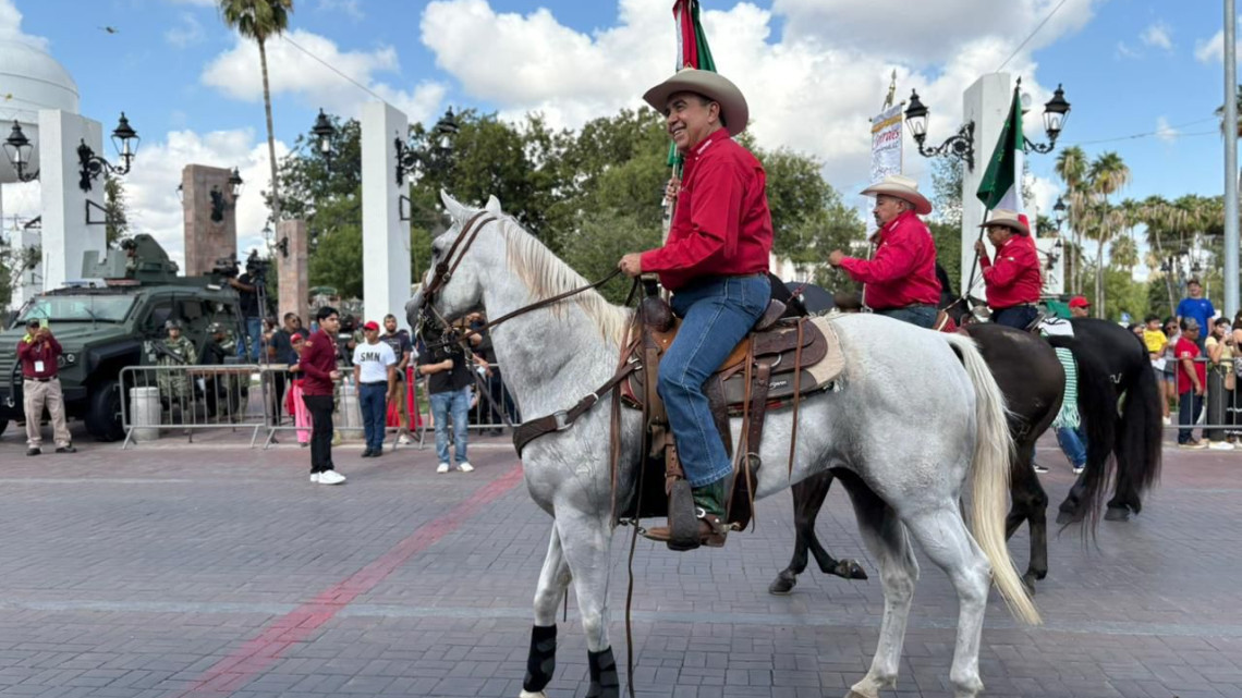 Celebra NLD con fervor patrio la Independencia de México