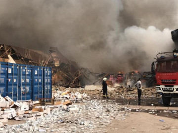 Almacén con medicamentos para coronavirus y ébola se incendia