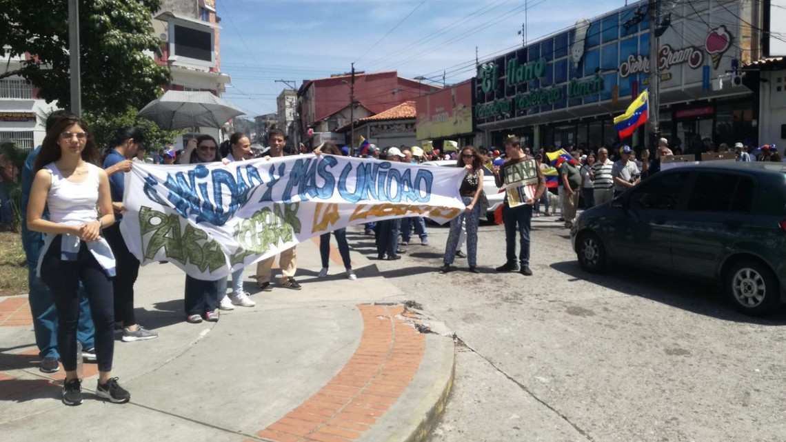 Venezolanos volvieron a marchar contra Maduro