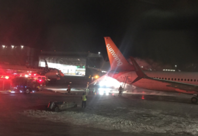 Dos aviones colisionan en AITP