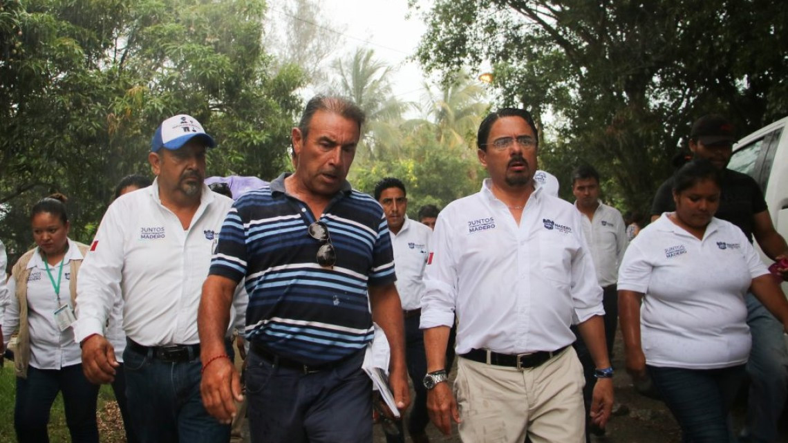 Alcalde encabeza acciones de prevención en apoyo a familias maderenses