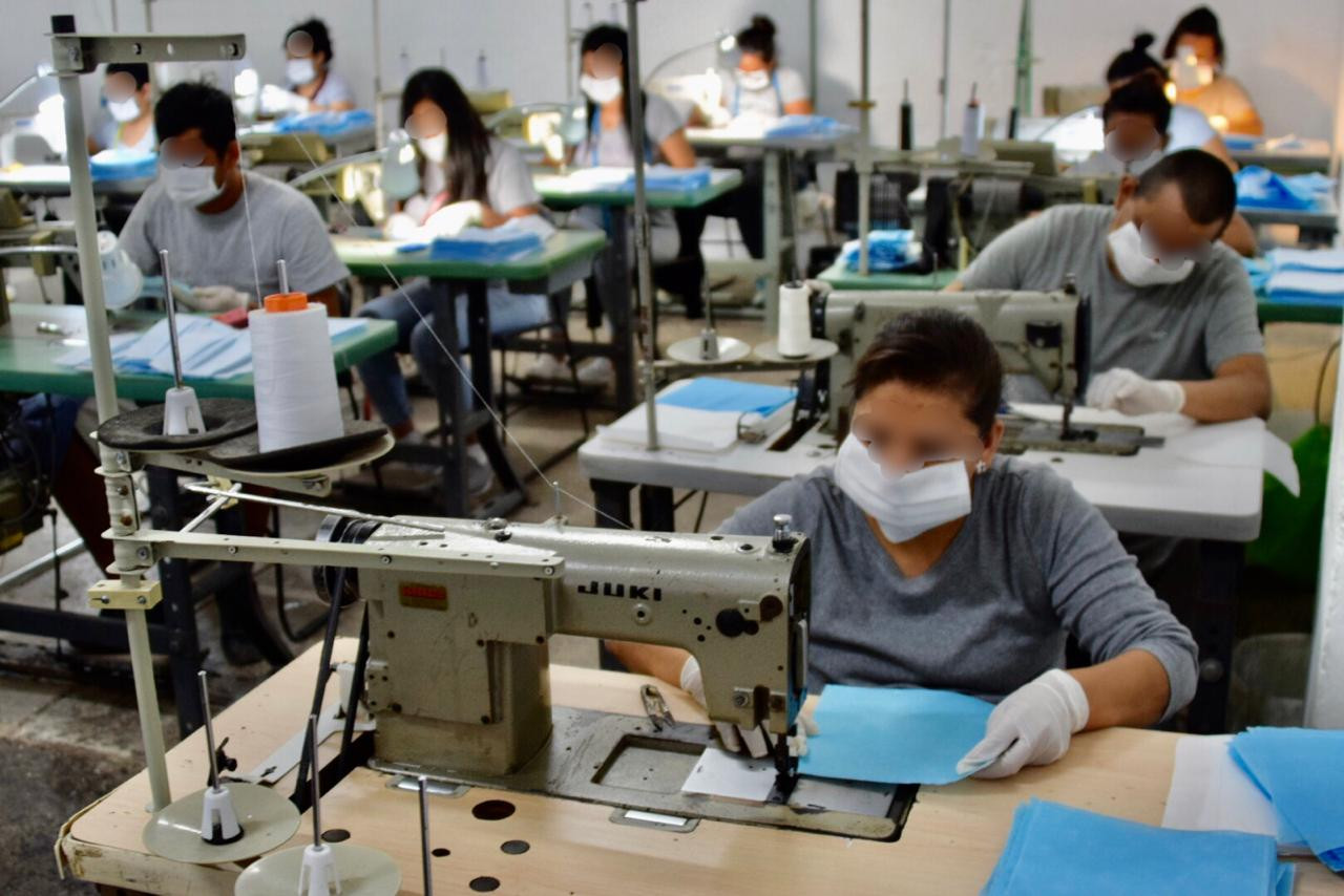 Inicia CEDES Victoria con elaboración de cubrebocas