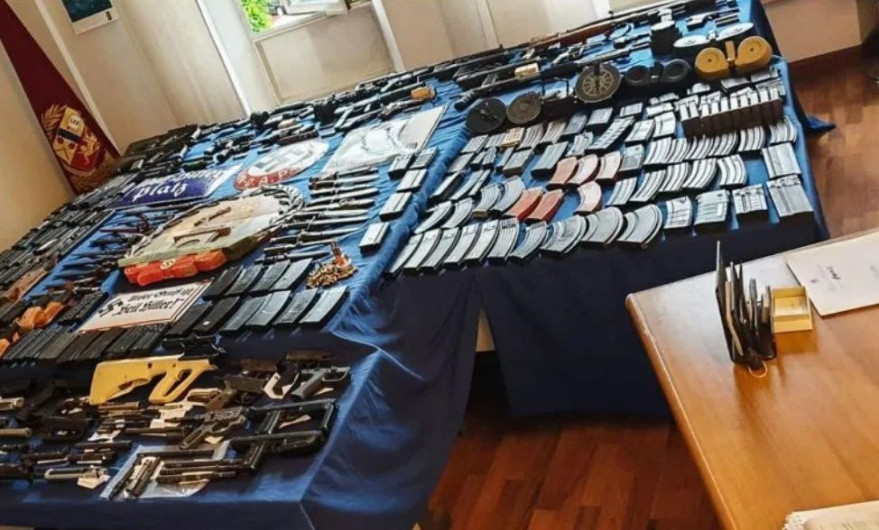 Policía encuentra mega arsenal en hospital de Nueva Jersey