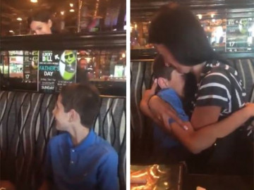 Niño de 10 años se reencuentra con su mamá deportada
