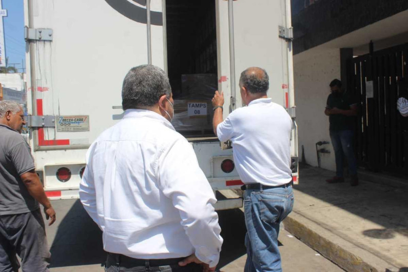 Material no custodiado llega a Madero para Revocación de Mandato