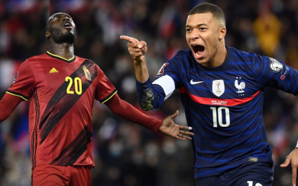 Francia y Bélgica sellan su boleto al Mundial de Qatar 2022