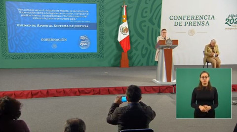 Presenta Segob Unidad de Apoyo al Sistema de Justicia 