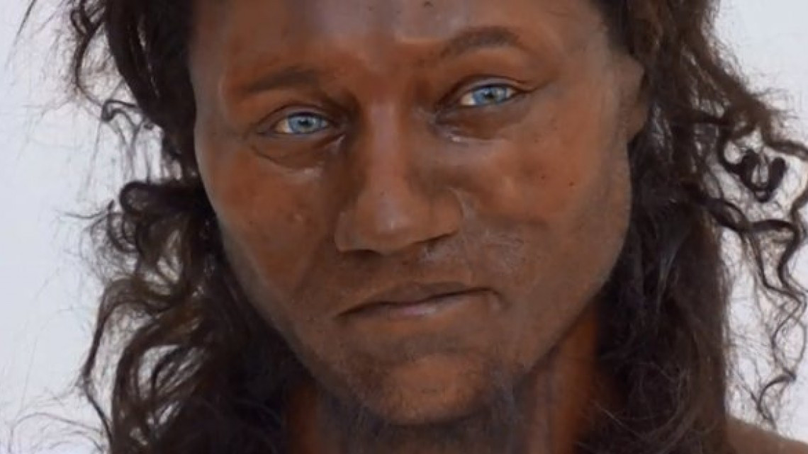 El primer británico era de piel oscura y ojos azules