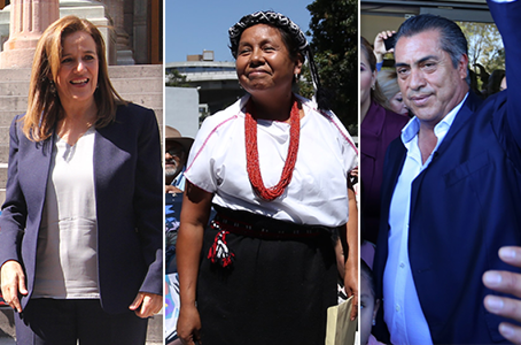 El Bronco lidera recolección de firmas, seguido por Zavala y `Marichuy´