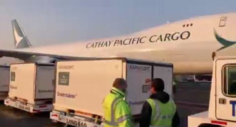 Llegan a México un millón de vacunas de Sinovac