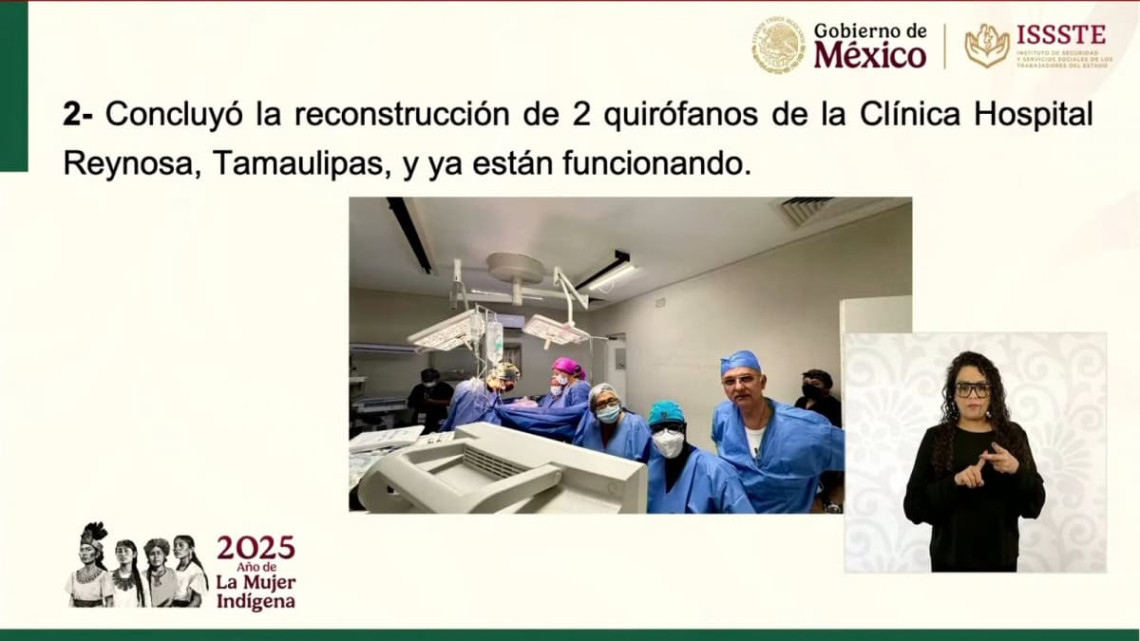 ¡Dos más! Inaugurará gobierno nuevos hospitales en el sur de Tamaulipas