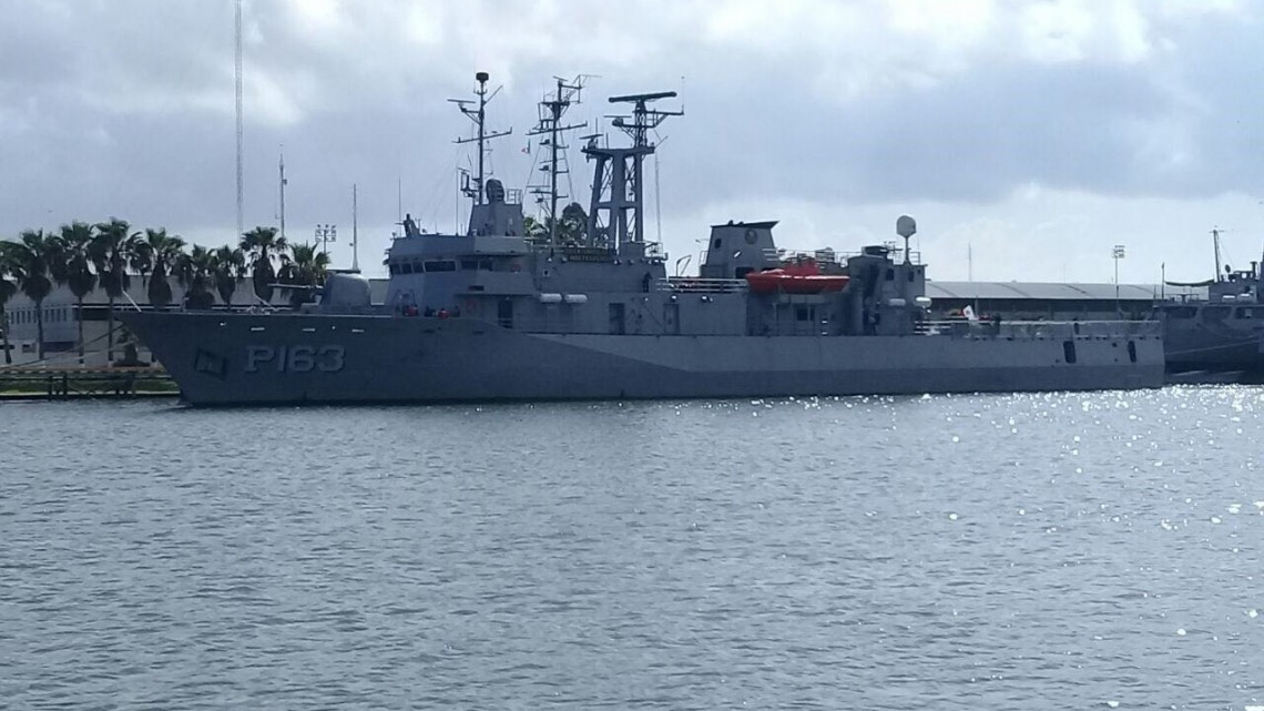 Unidad de apoyo móvil de la primera zona naval lista en caso de desastres