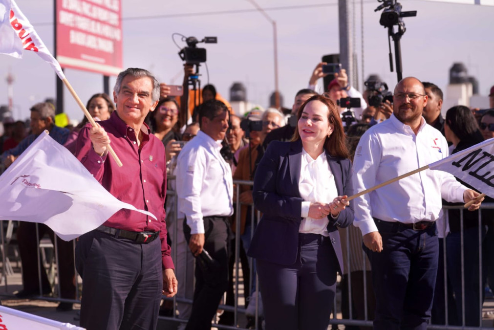 Destaca Gobernador de Tamaulipas liderazgo aduanal de Nuevo Laredo; Alcaldesa agradece apoyo 