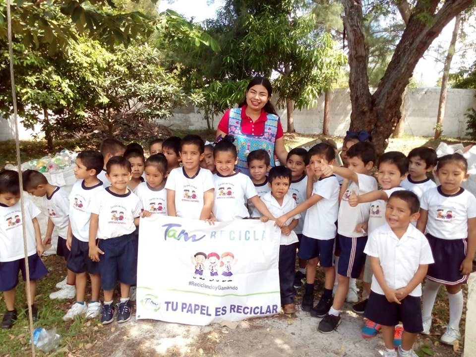 Obtienen escuelas participantes en TAM Recicla recursos adicionales para infraestructura