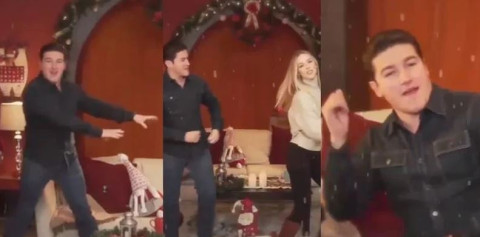 Samuel García y su esposa presentan canción navideña; redes sociales no los perdonan 