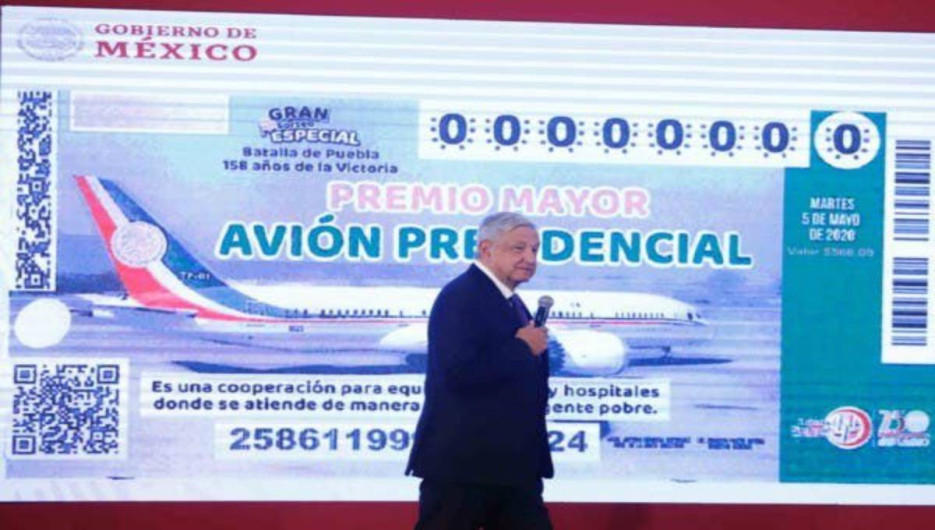 Hoy se realizará la rifa del avión presidencial 